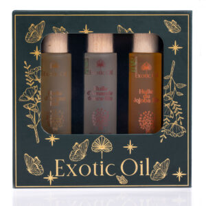 Exotic Rituals – Coffret Cadeau Édition Douceur – 3 Huiles Bio